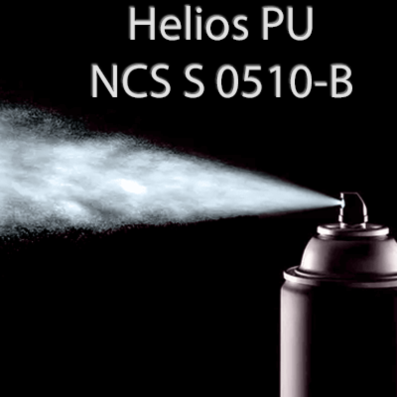 Аерозольна NCS S 0510-B шовковисто матова, 1 компонентна поліуретанова емаль HELIOS PU - 400мл