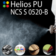 NCS S 0520-B шовковисто матова, 1 компонентна високоеластична поліуретанова емаль HELIOS PU - 1кг