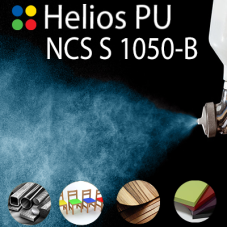 NCS S 1050-B шовковисто матова, 1 компонентна високоеластична поліуретанова емаль HELIOS PU - 1кг