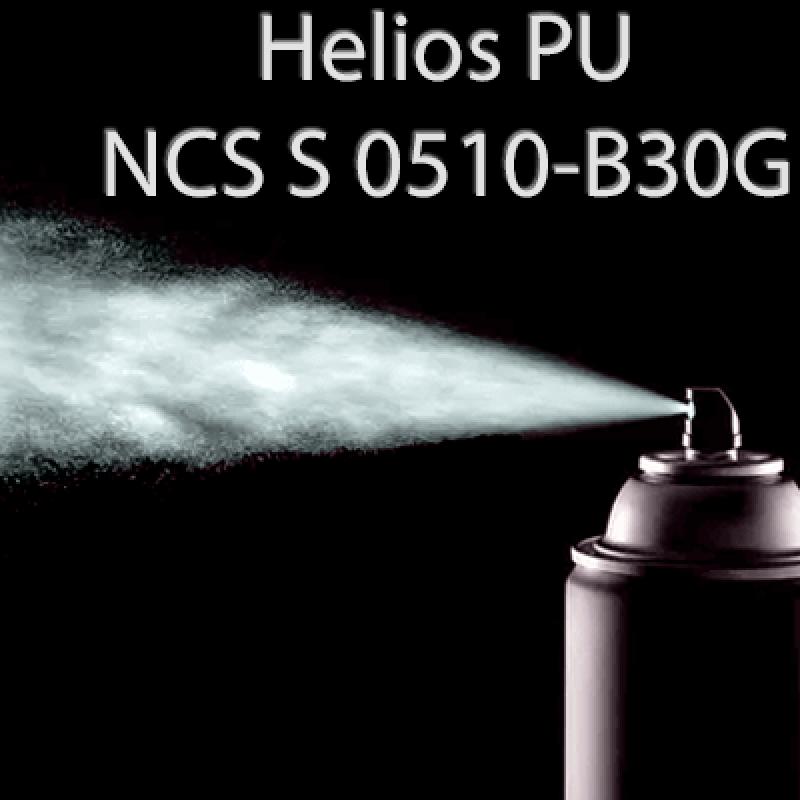 Аерозольна NCS S 0510-B30G шовковисто матова, 1 компонентна поліуретанова емаль HELIOS PU - 400мл