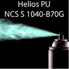 Аерозольна NCS S 1040-B70G шовковисто матова, 1 компонентна поліуретанова емаль HELIOS PU - 400мл