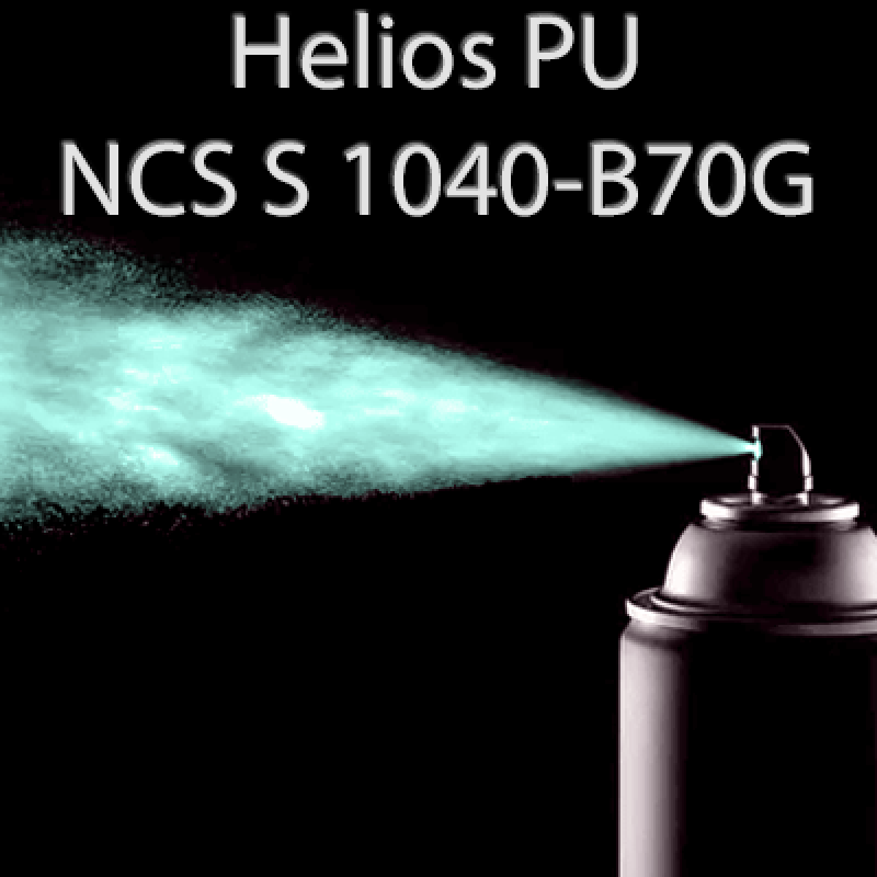 Аерозольна NCS S 1040-B70G шовковисто матова, 1 компонентна поліуретанова емаль HELIOS PU - 400мл Аерозольна NCS S 1040-B70G шовковисто матова, 1 компонентна поліуретанова емаль HELIOS PU - 400мл
