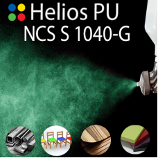 NCS S 1040-G шовковисто матова, 1 компонентна високоеластична поліуретанова емаль HELIOS PU - 1кг