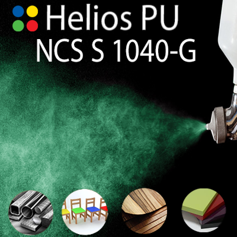 NCS S 1040-G шовковисто матова, 1 компонентна високоеластична поліуретанова емаль HELIOS PU - 1кг NCS S 1040-G шовковисто матова, 1 компонентна високоеластична поліуретанова емаль HELIOS PU - 1кг