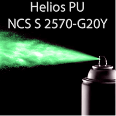 Аерозольна NCS S 2570-G20Y шовковисто матова, 1 компонентна поліуретанова емаль HELIOS PU - 400мл