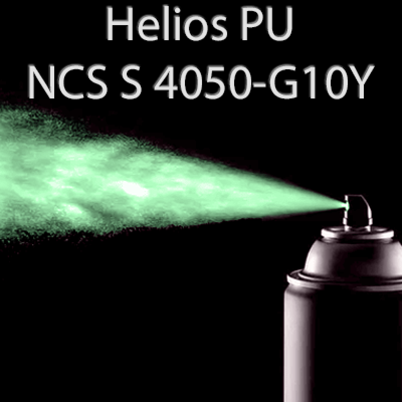 Аерозольна NCS S 4050-G10Y шовковисто матова, 1 компонентна поліуретанова емаль HELIOS PU - 400мл Аерозольна NCS S 4050-G10Y шовковисто матова, 1 компонентна поліуретанова емаль HELIOS PU - 400мл