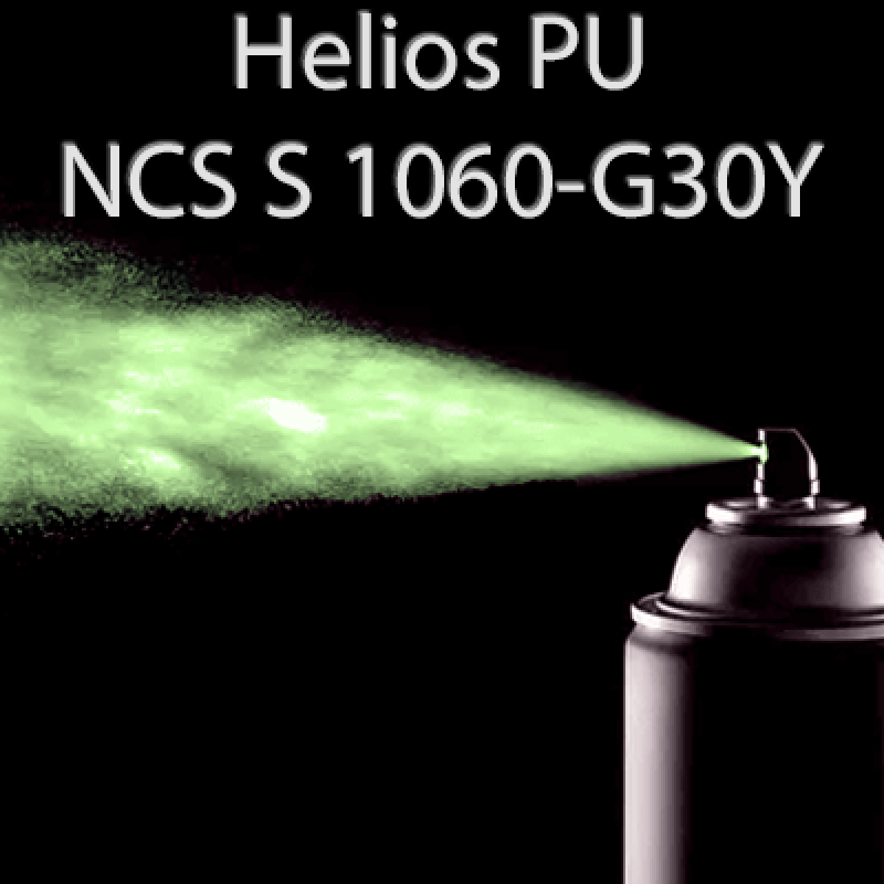 Аерозольна NCS S 1060-G30Y шовковисто матова, 1 компонентна поліуретанова емаль HELIOS PU - 400мл Аерозольна NCS S 1060-G30Y шовковисто матова, 1 компонентна поліуретанова емаль HELIOS PU - 400мл