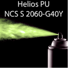 Аерозольна NCS S 2060-G40Y шовковисто матова, 1 компонентна поліуретанова емаль HELIOS PU - 400мл