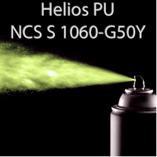 Аерозольна NCS S 1060-G50Y шовковисто матова, 1 компонентна поліуретанова емаль HELIOS PU - 400мл