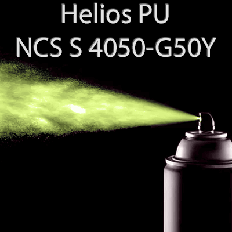 Аерозольна NCS S 4050-G50Y шовковисто матова, 1 компонентна поліуретанова емаль HELIOS PU - 400мл