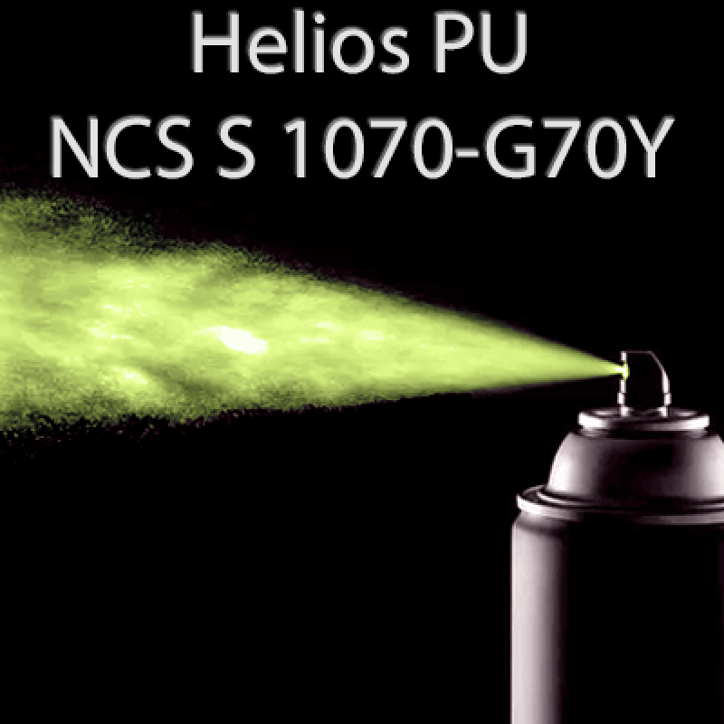 Аерозольна NCS S 1070-G70Y шовковисто матова, 1 компонентна поліуретанова емаль HELIOS PU - 400мл Аерозольна NCS S 1070-G70Y шовковисто матова, 1 компонентна поліуретанова емаль HELIOS PU - 400мл
