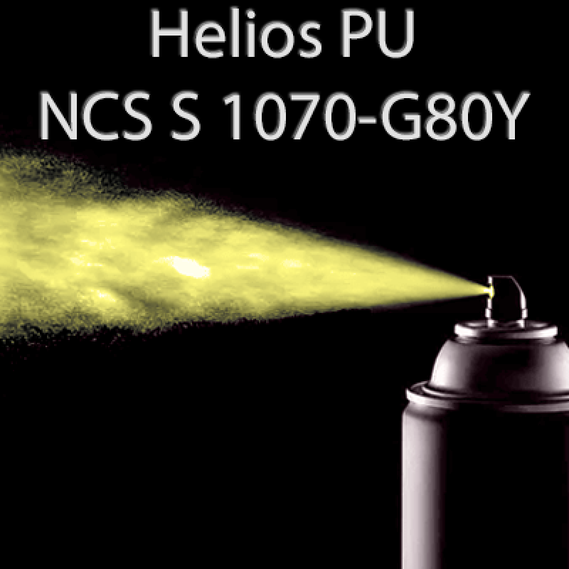 Аерозольна NCS S 1070-G80Y шовковисто матова, 1 компонентна поліуретанова емаль HELIOS PU - 400мл Аерозольна NCS S 1070-G80Y шовковисто матова, 1 компонентна поліуретанова емаль HELIOS PU - 400мл