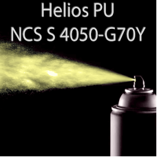 Аерозольна NCS S 4050-G70Y шовковисто матова, 1 компонентна поліуретанова емаль HELIOS PU - 400мл