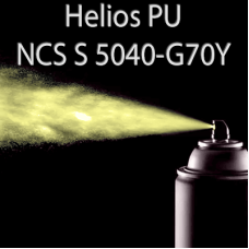 Аерозольна NCS S 5040-G70Y шовковисто матова, 1 компонентна поліуретанова емаль HELIOS PU - 400мл