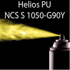 Аерозольна NCS S 1050-G90Y шовковисто матова, 1 компонентна поліуретанова емаль HELIOS PU - 400мл