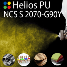 NCS S 2070-G90Y шовковисто матова, 1 компонентна високоеластична поліуретанова емаль HELIOS PU - 1кг