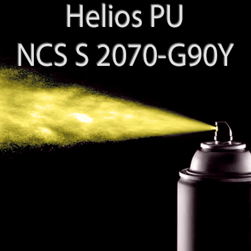 Аерозольна NCS S 2070-G90Y шовковисто матова, 1 компонентна поліуретанова емаль HELIOS PU - 400мл Аерозольна NCS S 2070-G90Y шовковисто матова, 1 компонентна поліуретанова емаль HELIOS PU - 400мл