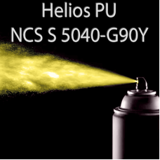Аерозольна NCS S 5040-G90Y шовковисто матова, 1 компонентна поліуретанова емаль HELIOS PU - 400мл