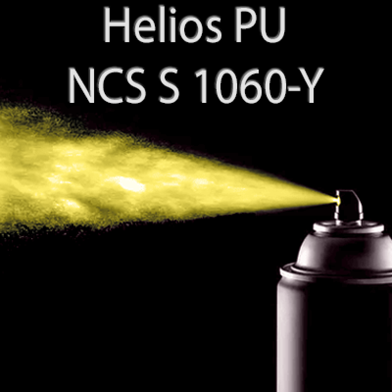 Аерозольна NCS S 1060-Y шовковисто матова, 1 компонентна поліуретанова емаль HELIOS PU - 400мл Аерозольна NCS S 1060-Y шовковисто матова, 1 компонентна поліуретанова емаль HELIOS PU - 400мл