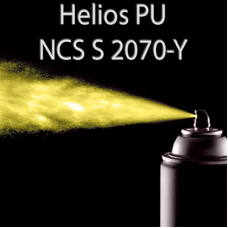 Аерозольна NCS S 2070-Y шовковисто матова, 1 компонентна поліуретанова емаль HELIOS PU - 400мл