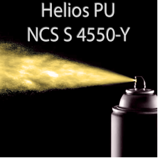 Аерозольна NCS S 4550-Y шовковисто матова, 1 компонентна поліуретанова емаль HELIOS PU - 400мл