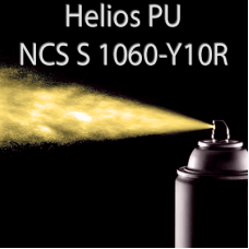 Аерозольна NCS S 1060-Y10R шовковисто матова, 1 компонентна поліуретанова емаль HELIOS PU - 400мл