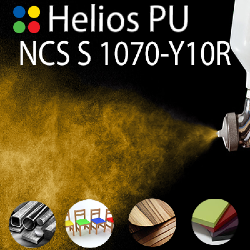 NCS S 1070-Y10R шовковисто матова, 1 компонентна високоеластична поліуретанова емаль HELIOS PU - 1кг NCS S 1070-Y10R шовковисто матова, 1 компонентна високоеластична поліуретанова емаль HELIOS PU - 1кг