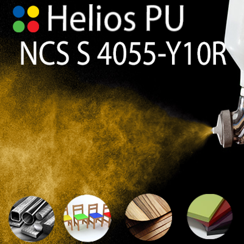 NCS S 4055-Y10R шовковисто матова, 1 компонентна високоеластична поліуретанова емаль HELIOS PU - 1кг NCS S 4055-Y10R шовковисто матова, 1 компонентна високоеластична поліуретанова емаль HELIOS PU - 1кг
