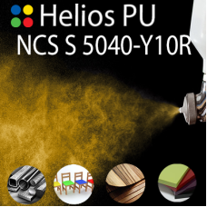 NCS S 5040-Y10R шовковисто матова, 1 компонентна високоеластична поліуретанова емаль HELIOS PU - 1кг