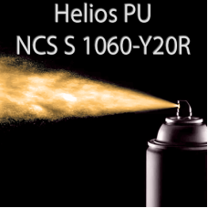 Аерозольна NCS S 1060-Y20R шовковисто матова, 1 компонентна поліуретанова емаль HELIOS PU - 400мл
