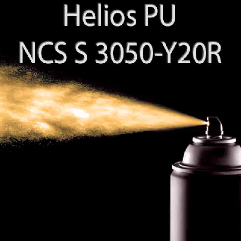 Аерозольна NCS S 3050-Y20R шовковисто матова, 1 компонентна поліуретанова емаль HELIOS PU - 400мл Аерозольна NCS S 3050-Y20R шовковисто матова, 1 компонентна поліуретанова емаль HELIOS PU - 400мл
