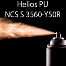Аерозольна NCS S 3560-Y50R шовковисто матова, 1 компонентна поліуретанова емаль HELIOS PU - 400мл
