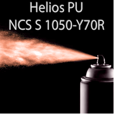 Аерозольна NCS S 1050-Y70R шовковисто матова, 1 компонентна поліуретанова емаль HELIOS PU - 400мл