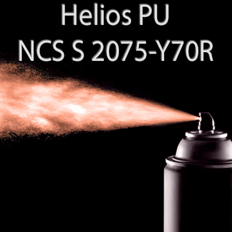 Аерозольна NCS S 2075-Y70R шовковисто матова, 1 компонентна поліуретанова емаль HELIOS PU - 400мл Аерозольна NCS S 2075-Y70R шовковисто матова, 1 компонентна поліуретанова емаль HELIOS PU - 400мл