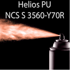 Аерозольна NCS S 3560-Y70R шовковисто матова, 1 компонентна поліуретанова емаль HELIOS PU - 400мл