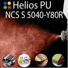 NCS S 5040-Y80R шовковисто матова, 1 компонентна високоеластична поліуретанова емаль HELIOS PU - 1кг