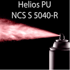 Аерозольна NCS S 5040-R шовковисто матова, 1 компонентна поліуретанова емаль HELIOS PU - 400мл