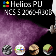 NCS S 2060-R30B шовковисто матова, 1 компонентна високоеластична поліуретанова емаль HELIOS PU - 1кг