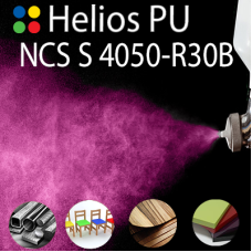 NCS S 4050-R30B шовковисто матова, 1 компонентна високоеластична поліуретанова емаль HELIOS PU - 1кг