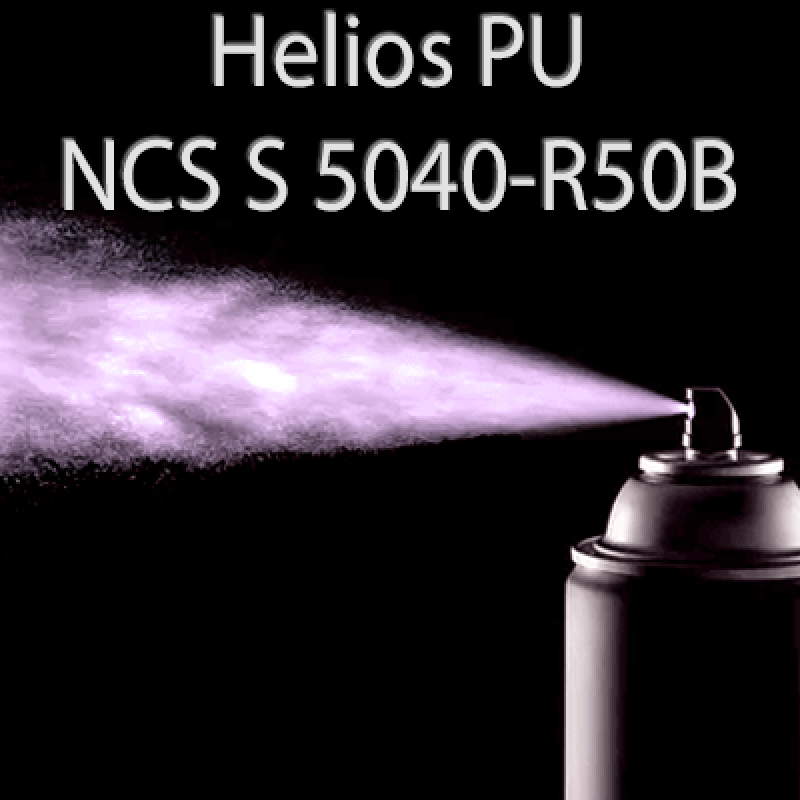 Аерозольна NCS S 5040-R50B шовковисто матова, 1 компонентна поліуретанова емаль HELIOS PU - 400мл Аерозольна NCS S 5040-R50B шовковисто матова, 1 компонентна поліуретанова емаль HELIOS PU - 400мл