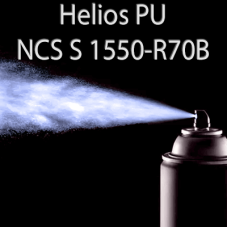 Аерозольна NCS S 1550-R70B шовковисто матова, 1 компонентна поліуретанова емаль HELIOS PU - 400мл