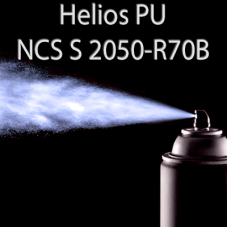 Аерозольна NCS S 2050-R70B шовковисто матова, 1 компонентна поліуретанова емаль HELIOS PU - 400мл