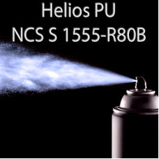 Аерозольна NCS S 1555-R80B шовковисто матова, 1 компонентна поліуретанова емаль HELIOS PU - 400мл