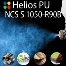 NCS S 1050-R90B шовковисто матова, 1 компонентна високоеластична поліуретанова емаль HELIOS PU - 1кг