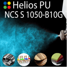 NCS S 1050-B10G шовковисто матова, 1 компонентна високоеластична поліуретанова емаль HELIOS PU - 1кг