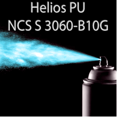 Аерозольна NCS S 3060-B10G шовковисто матова, 1 компонентна поліуретанова емаль HELIOS PU - 400мл