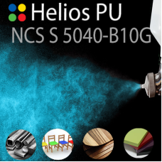 NCS S 5040-B10G шовковисто матова, 1 компонентна високоеластична поліуретанова емаль HELIOS PU - 1кг
