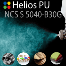 NCS S 5040-B30G шовковисто матова, 1 компонентна високоеластична поліуретанова емаль HELIOS PU - 1кг