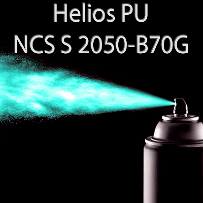 Аерозольна NCS S 2050-B70G шовковисто матова, 1 компонентна поліуретанова емаль HELIOS PU - 400мл Аерозольна NCS S 2050-B70G шовковисто матова, 1 компонентна поліуретанова емаль HELIOS PU - 400мл