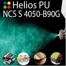 NCS S 4050-B90G шовковисто матова, 1 компонентна високоеластична поліуретанова емаль HELIOS PU - 1кг